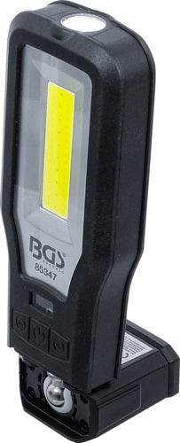 Lampa de lucru COB-LED, rabatabila, cu statie de incarcare, BGS 85347 [5]