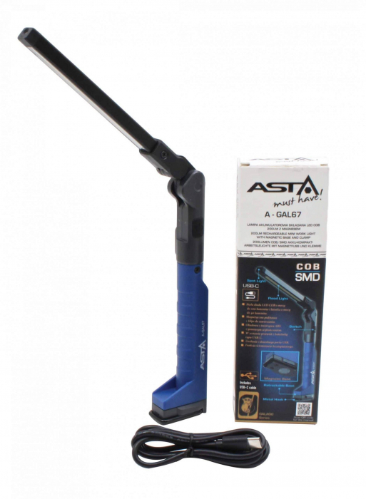 A-GAL67 Lanterna led cob 200 lm mini [2]