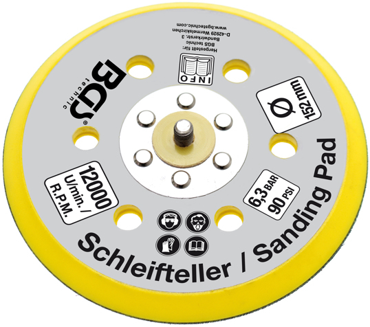 Masina de slefuit orbitala cu disc de lucru 152 mm BGS 8688 [4]
