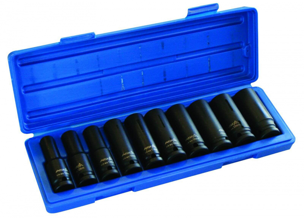 S-CO1500P-914010P-1 Pachet pistol pneumatic de impact 1/2, 1500 NM cu trusa tubulare lungi de impact, actionare 1/2", 10 piese [3]