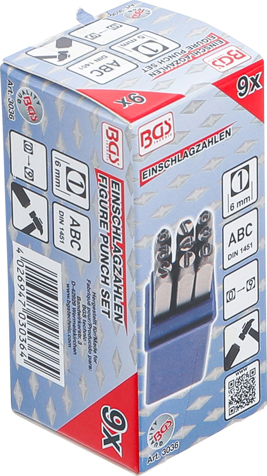 Pansoane numere 6 mm BGS 3036 [5]