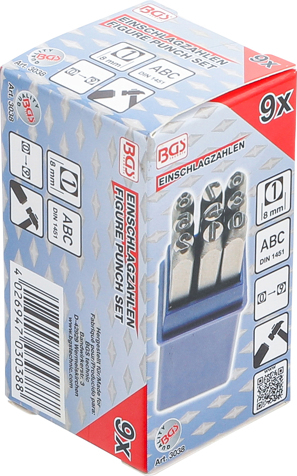 Pansoane numere 8 mm BGS 3038 [5]