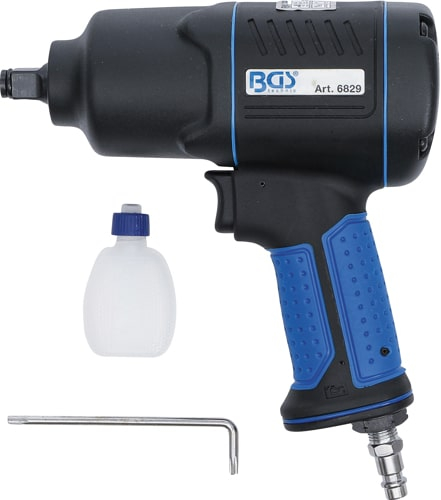 Pistol de impact pneumatic 1200 Nm, antrenare 1/2" BGS 6829 [1]