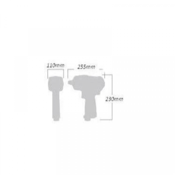 S-CO2000 Pistol pneumatic 3/4", 2000 Nm [3]