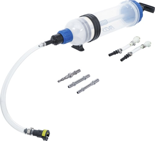 Pompa de transfer Ulei, Combustibil, Antigel cu set adaptoare, capacitate 1500 ml, BGS 9782 [1]