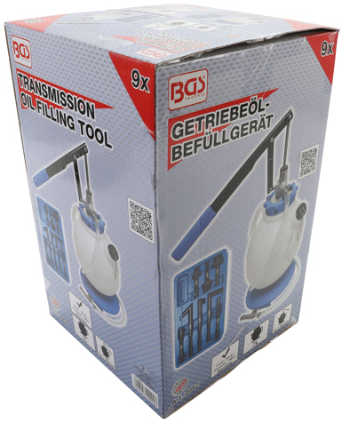 Pompa de ulei pentru cutii de viteze, 8 adaptoare, capacitate 7 litri BGS 9992 [3]