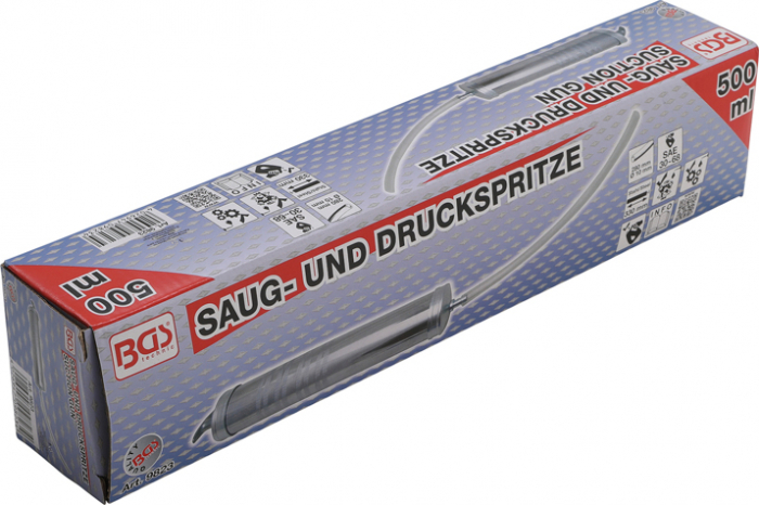 Pompa pentru transfer ulei de motor, antigel, capacitate 500 ml BGS 9823 [7]