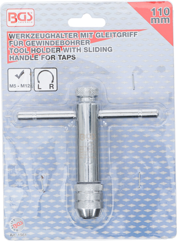 Port tarod cu clichet M5-M12,110 mm BGS 1981 [4]