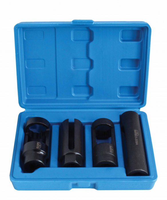 S-209A Trusa tubulare pentru injectoare, actionare 1/2", 4 piese [1]