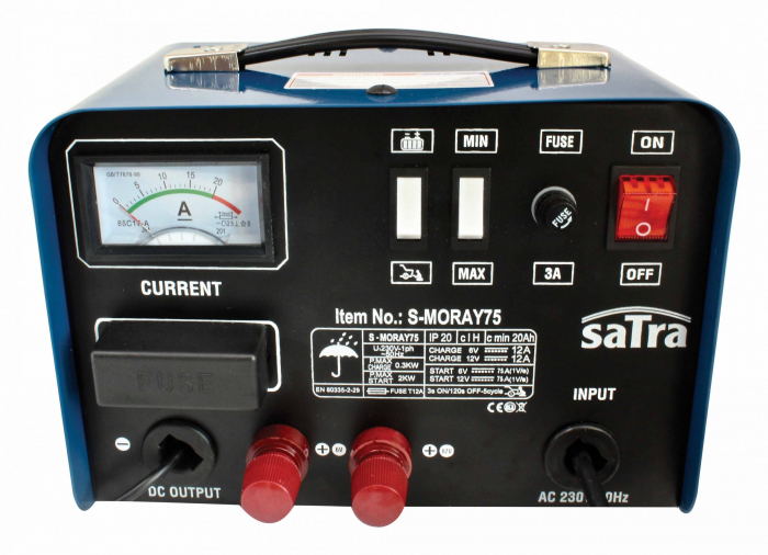 S-MORAY75 Redresor, robot pornire auto 6,12V [2]
