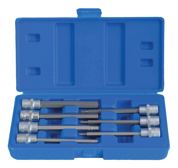 S-SLH738 Trusa biti hexagonale lungi, actionare 3/8", 7 piese [1]