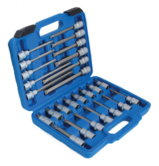 S-SS2612 Trusa chei biti XZN spline, actionare 1/2", 26 piese [2]