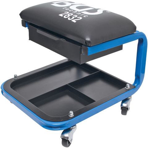 Scaun de lucru mobil cu sertar BGS 2832 [3]
