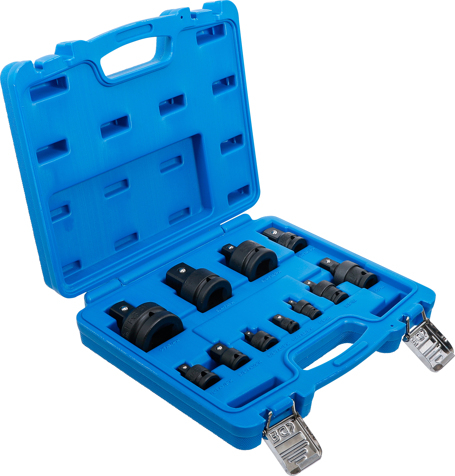 Set adaptoare de impact si articulatii cardanice de impact, actionare 1/4” - 1”, 11 piese BGS 25140 [3]