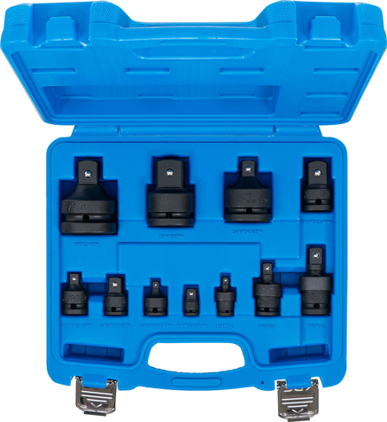 Set adaptoare de impact si articulatii cardanice de impact, actionare 1/4” - 1”, 11 piese BGS 25140 [5]