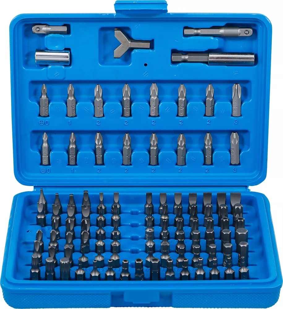 Set biti combinati 1/4", 100 piese BGS 765 [1]