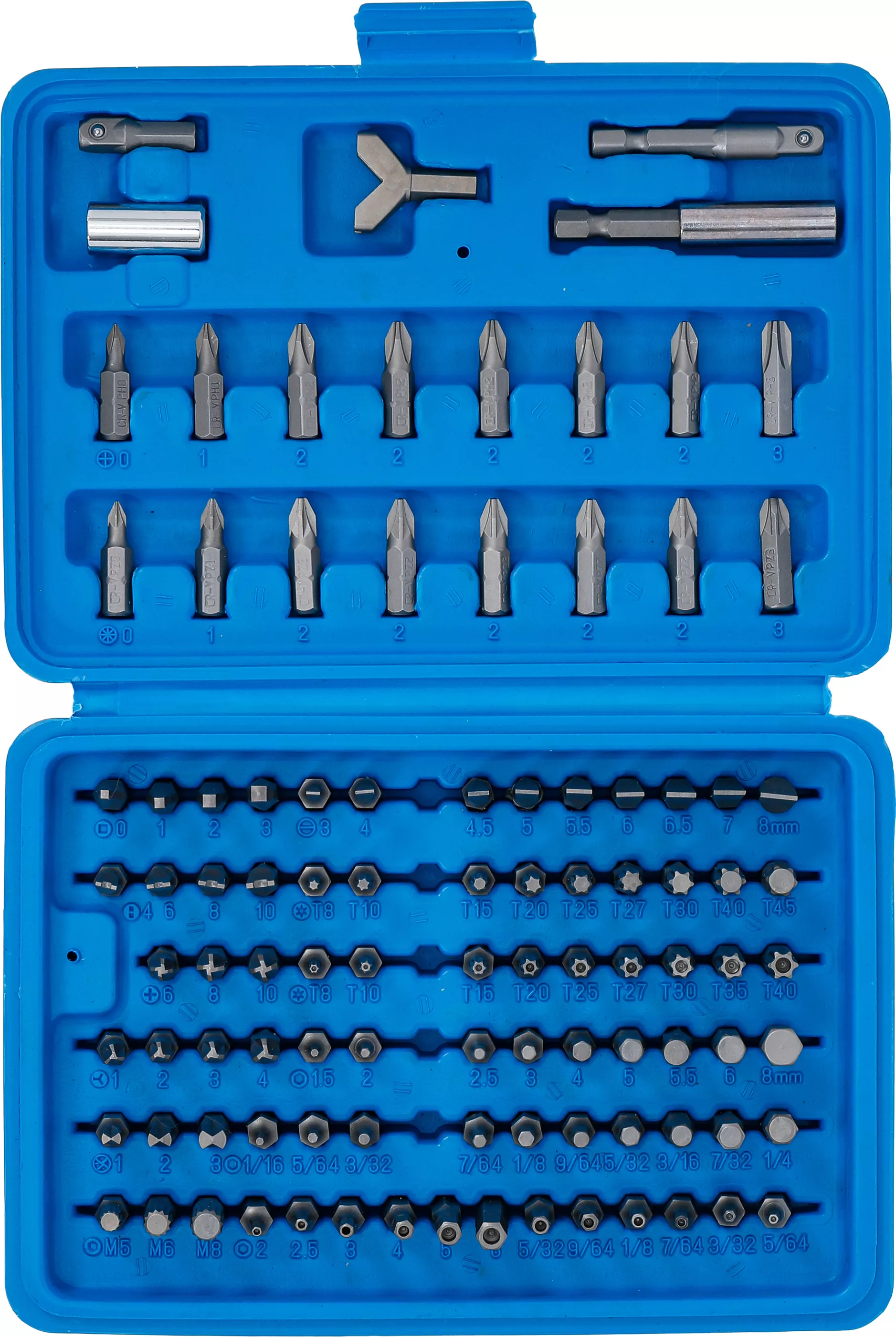 Set biti combinati 1/4", 100 piese BGS 765 [4]