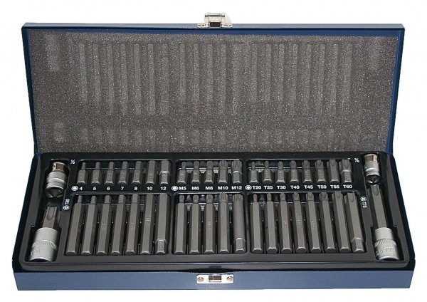 A-44PBS Set biti combinati, Imbus, Torx, Spline (XZN), 44 piese [1]