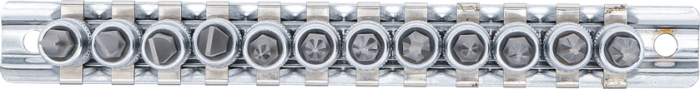 Set biti cap cruce PH, PZ, actionare 1/4”, 12 piese BGS 2163 [3]
