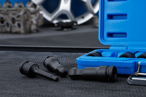 Set biti de impact Inbus cu cap sferic 6 - 19 mm, lungime 75 mm, antrenare 1/2", 8 piese, BGS 5488 [2]