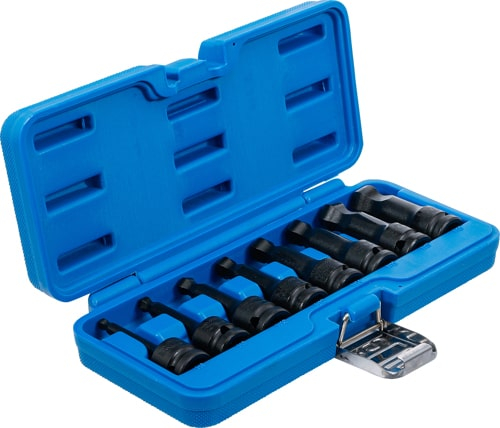 Set biti de impact Inbus cu cap sferic 6 - 19 mm, lungime 75 mm, antrenare 1/2", 8 piese, BGS 5488 [3]