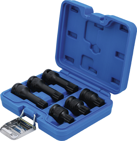 Set cu biti spline (XZN) de impact M14-M18, antrenare 1/2", 6 piese BGS 5380 [3]