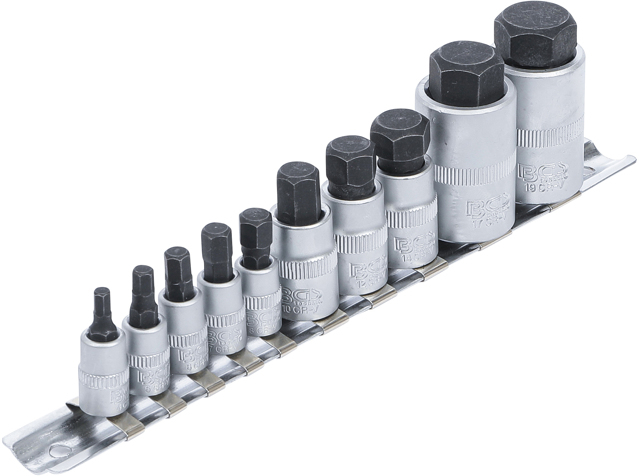 Set biti imbus 4 - 19 mm, 10 piese BGS 5099 [2]