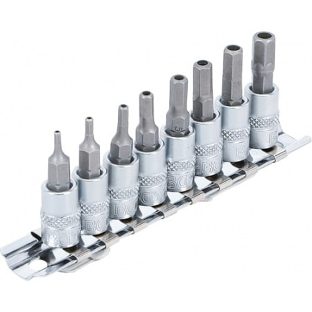 Set biti Inbus cu gaura 2 - 7 mm, antrenare 6,3 mm (1/4") , 8 piese, BGS 5156 [1]