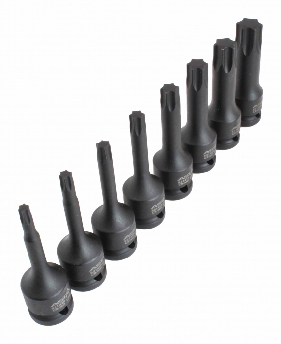 A-1MTORX8 Set biti torx de impact T30-T80, actionare 1/2", 8 piese [3]