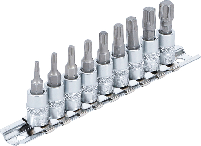 Set biti torx T10 - T50, actionare 1/4”, 9 piese BGS 2164 [2]