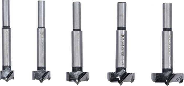 Set burghie Ø 15 - 35 mm pentru lemn, 5 piese BGS 92025 [3]