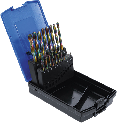 Set burghie HSS 1-10 mm,19 piese BGS 2014 [2]