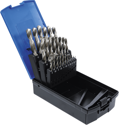Set burghie HSS, 1-13 mm, 25 piese BGS 2021 [2]