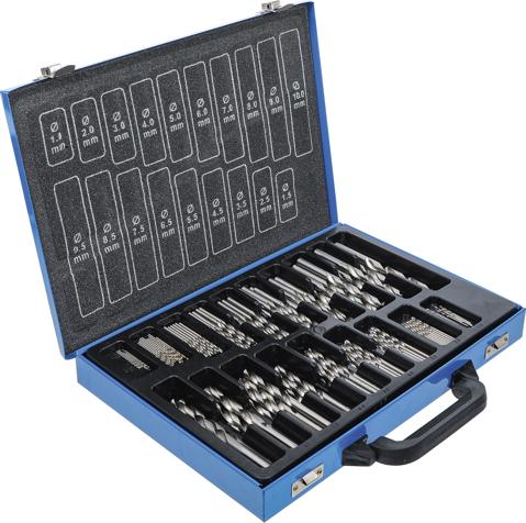 Set burghie HSS 1-10 mm, 170 piese BGS 1995 [2]