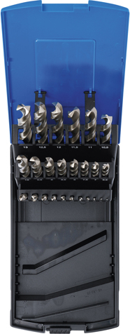 Set burghie HSS 1-13mm, pentru metal, 25 piese BGS 110 [4]