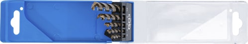 Set burghie spiralate HSS 4 - 10 mm, 5 piese, BGS 2795 [4]