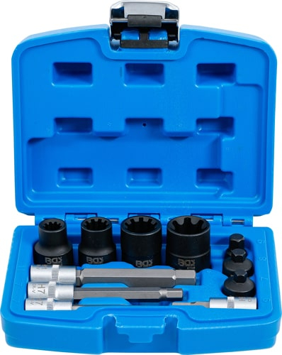 Set capete chei tubulare pentru etriere de frână, 11 piese, BGS 6697 [1]
