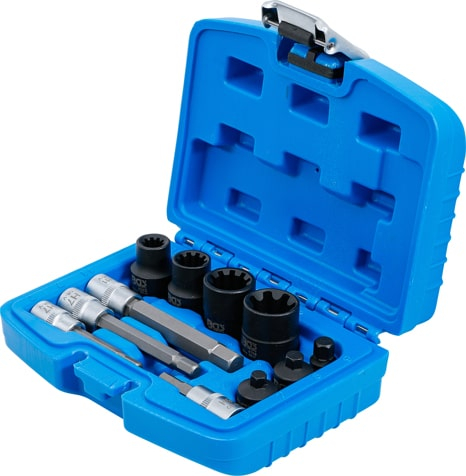 Set capete chei tubulare pentru etriere de frână, 11 piese, BGS 6697 [3]