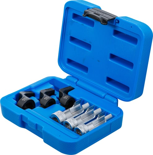 Set capete de chei 13 - 14 - 17 mm speciale pentru senzori de temperatura gaze evacuate (EGT), 6 piese, BGS 6678 [4]