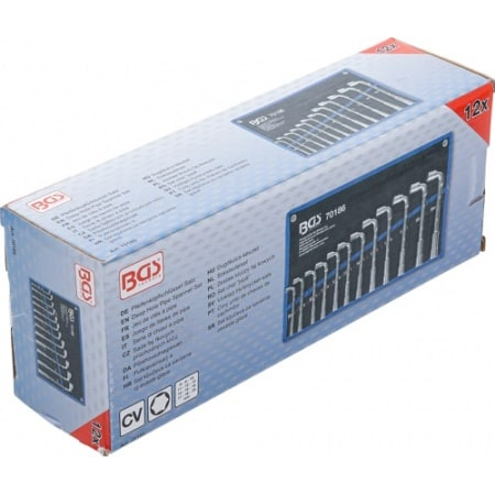 Set chei, 8 - 19 mm, 12 piese BGS 70186 [9]