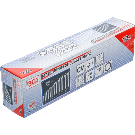 Set chei combinate, 1/4" - 15/16", 12 piese BGS 1195 [9]
