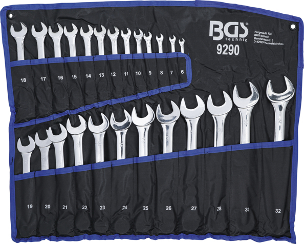 Set chei combinate 6-32 mm, 25 piese BGS 9290 [4]