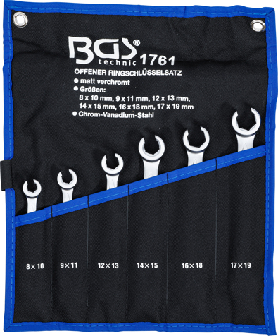 Set chei inelare pentru conducte, 8 x 10 - 17 x 19 mm, 6 piese BGS 1761 [5]