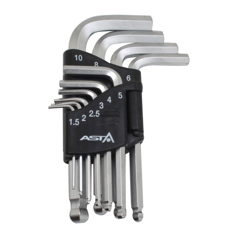A-709BP1 - Set chei imbus tip l, 1.5-10 mm, 10 piese [2]