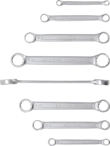 Set chei inelare, extra plate, 6-22 mm, 8 piese BGS 30300 [2]