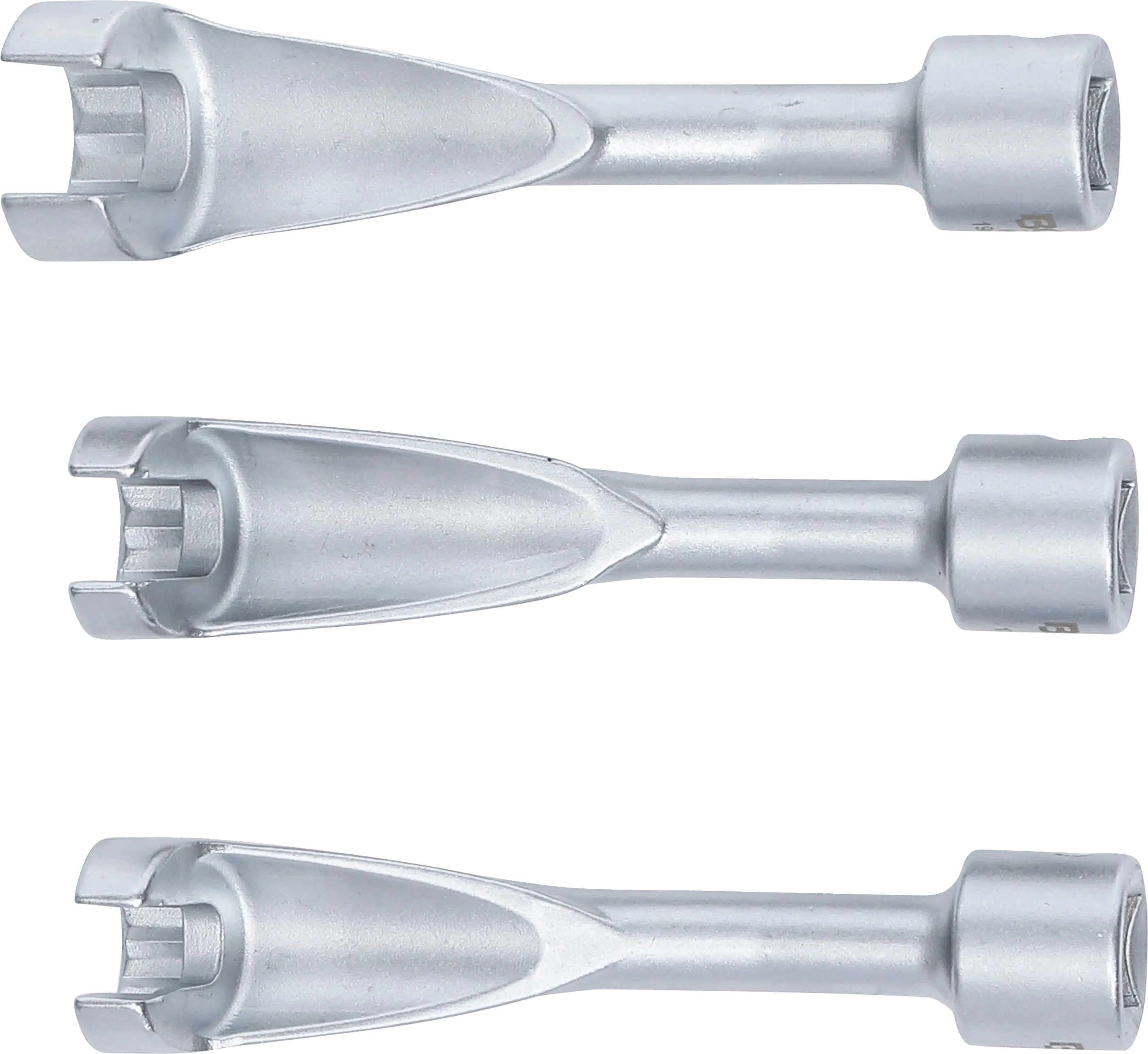 Set chei speciale pentru conducte de injectoare Diesel 14, 17 si 19mm, cu actionare 1/2"(12.5 mm), BGS 8450 [3]