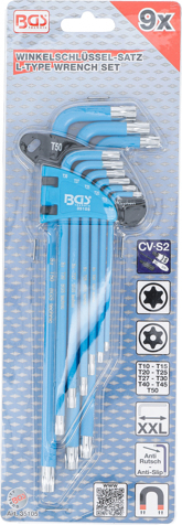 Set chei torx tip L T10 - T50, 9 piese BGS 35105 [4]