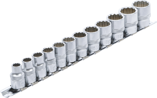 Set chei tubulare 12 colturi 8 - 19 mm, antrenare 3/8",12 piese BGS 9105 [2]