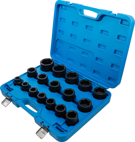 Set chei tubulare de impact 19-55 mm, actionare 3/4”, 17 piese BGS 5242 [4]