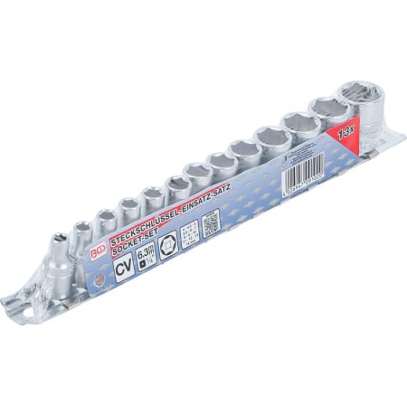 Set chei tubulare hexagonale 4 - 14 mm, actionare 1/4", 13 piese BGS 9102 [3]